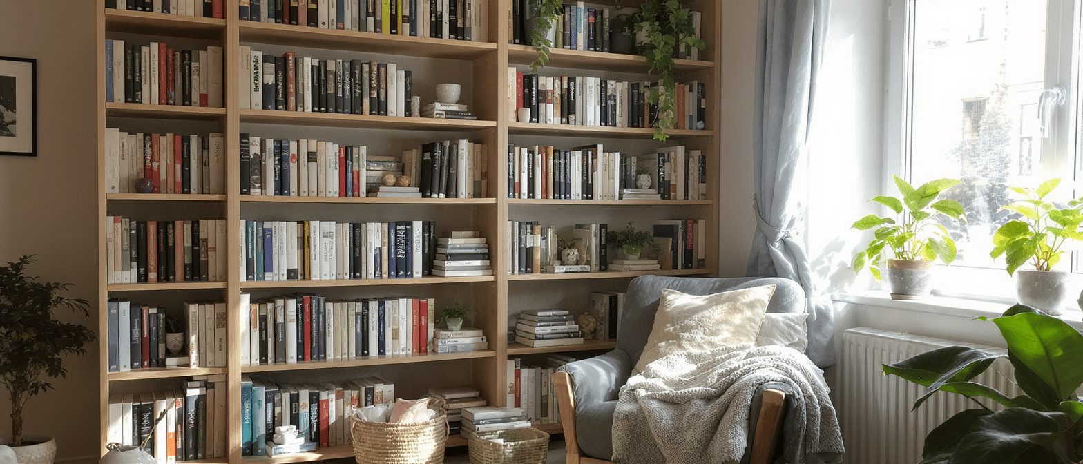 d&eacute;couvrez comment cr&eacute;er un coin lecture &agrave; la fois confortable et esth&eacute;tique, id&eacute;al pour savourer vos moments de d&eacute;tente avec style.