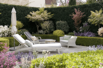 d&eacute;couvrez comment am&eacute;nager un coin d&eacute;tente harmonieux dans votre jardin pour un espace paisible et convivial, alliant confort et esth&eacute;tique.