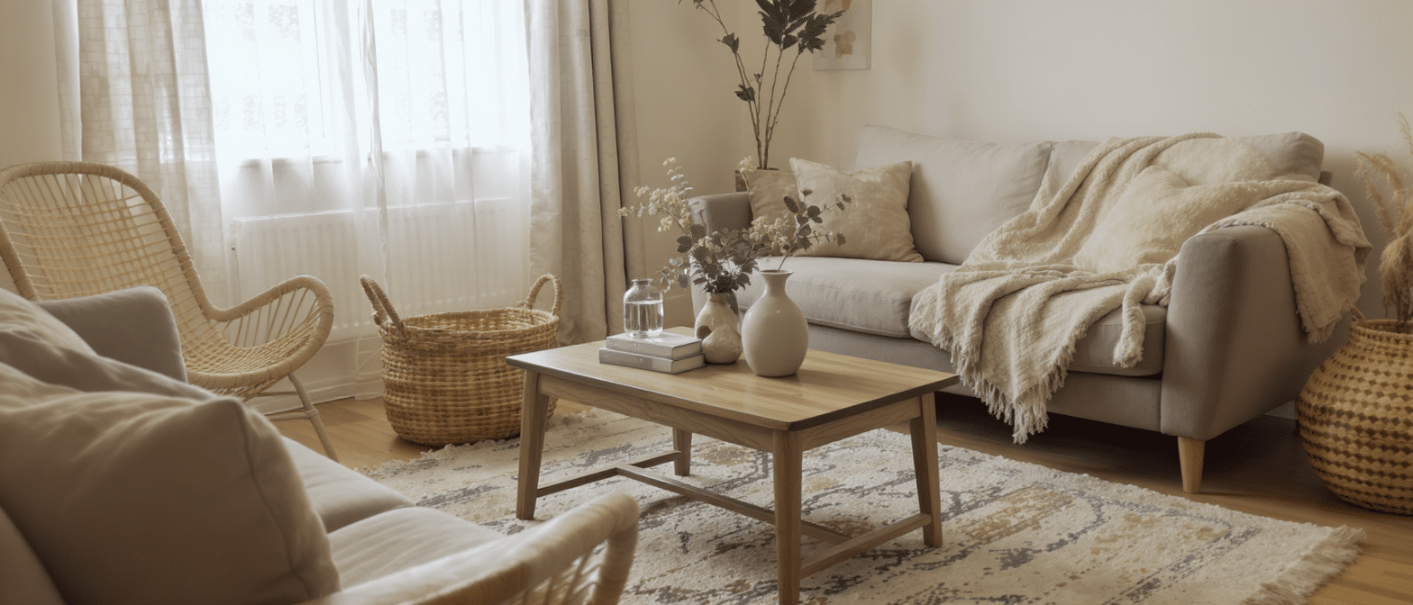 d&eacute;couvrez comment int&eacute;grer les mati&egrave;res naturelles dans votre int&eacute;rieur pour une d&eacute;coration chaleureuse, &eacute;cologique et authentique.