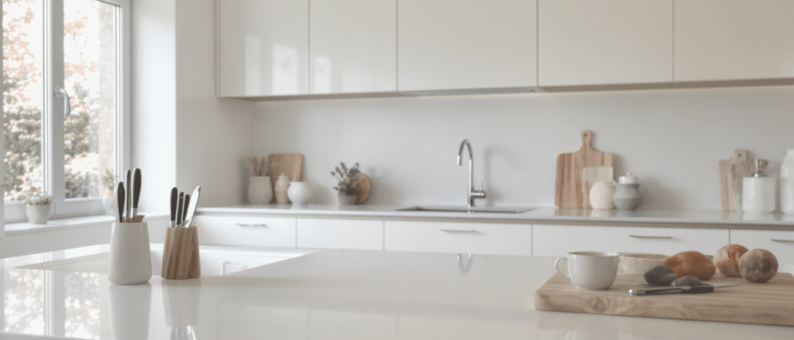 d&eacute;couvrez les principes essentiels de la cuisine minimaliste et trouvez l'inspiration pour cr&eacute;er un espace &eacute;pur&eacute;, fonctionnel et &eacute;l&eacute;gant.