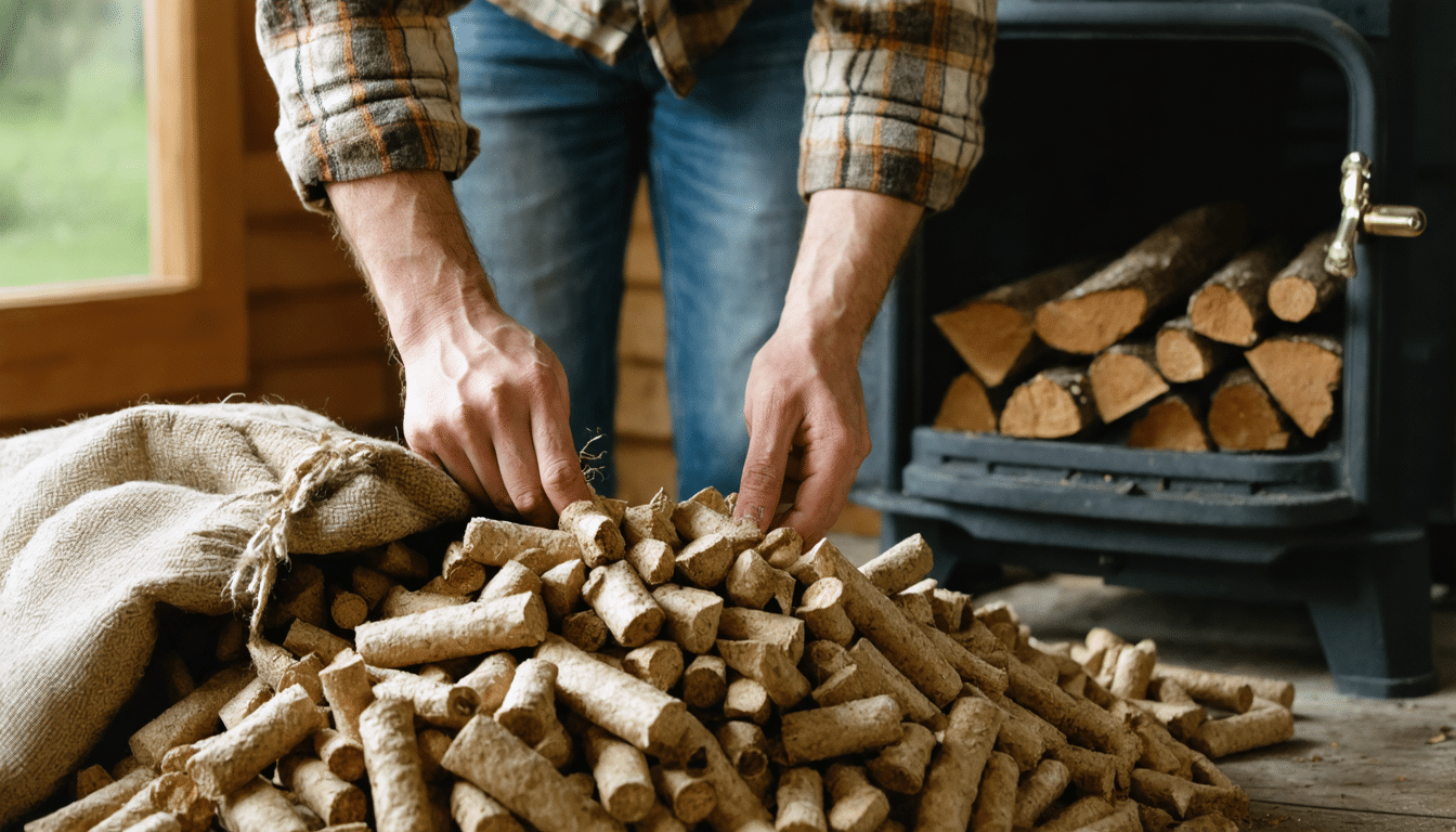 d&eacute;couvrez les caract&eacute;ristiques techniques des granul&eacute;s de bois pellet chez brico d&eacute;p&ocirc;t, pour un chauffage performant et &eacute;cologique.