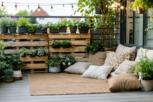 découvrez des idées diy simples et créatives pour transformer votre balcon en un cocon chaleureux et accueillant, parfait pour se détendre toute l'année.