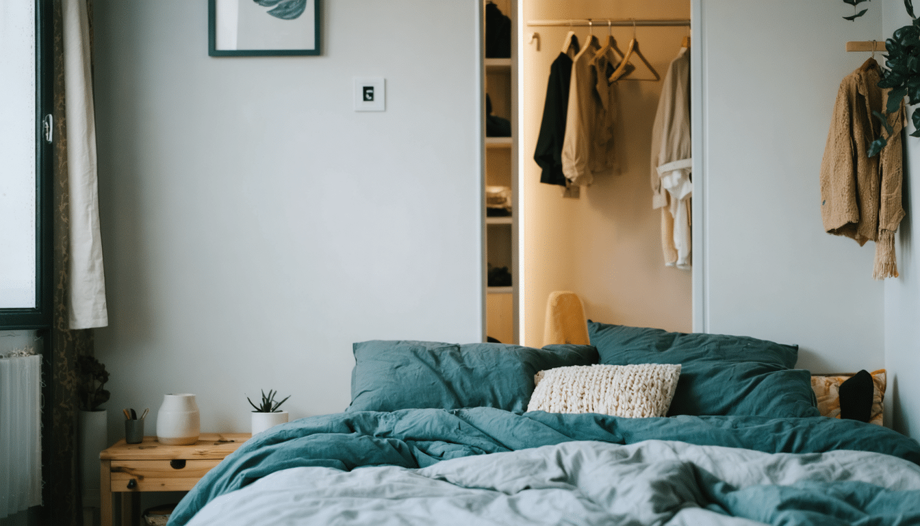 découvrez des astuces ingénieuses et une déco stylée pour camoufler élégamment votre lit dans un studio, optimisant ainsi l'espace tout en apportant charme et fonctionnalité à votre intérieur.