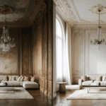 d&eacute;couvrez la transformation spectaculaire d&rsquo;un appartement haussmannien entre avant et apr&egrave;s, alliant charme d&rsquo;&eacute;poque et design moderne pour une renaissance &eacute;l&eacute;gante.