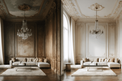 découvrez la transformation spectaculaire d’un appartement haussmannien entre avant et après, alliant charme d’époque et design moderne pour une renaissance élégante.