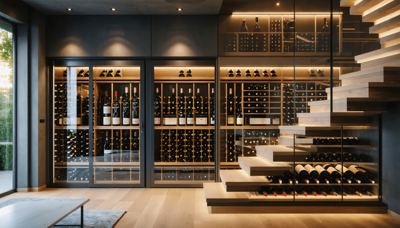 d&eacute;couvrez comment am&eacute;nager une cave &agrave; vin sous escalier avec des solutions adapt&eacute;es pour optimiser l'espace et assurer une r&eacute;gulation thermique efficace afin de pr&eacute;server vos bouteilles dans les meilleures conditions.