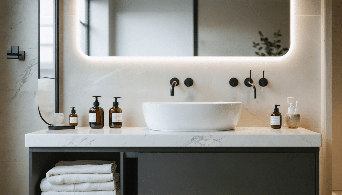 d&eacute;couvrez les normes d'installation essentielles pour la hauteur d'&eacute;vacuation d'un lavabo, garantissant une plomberie sanitaire conforme et efficace.