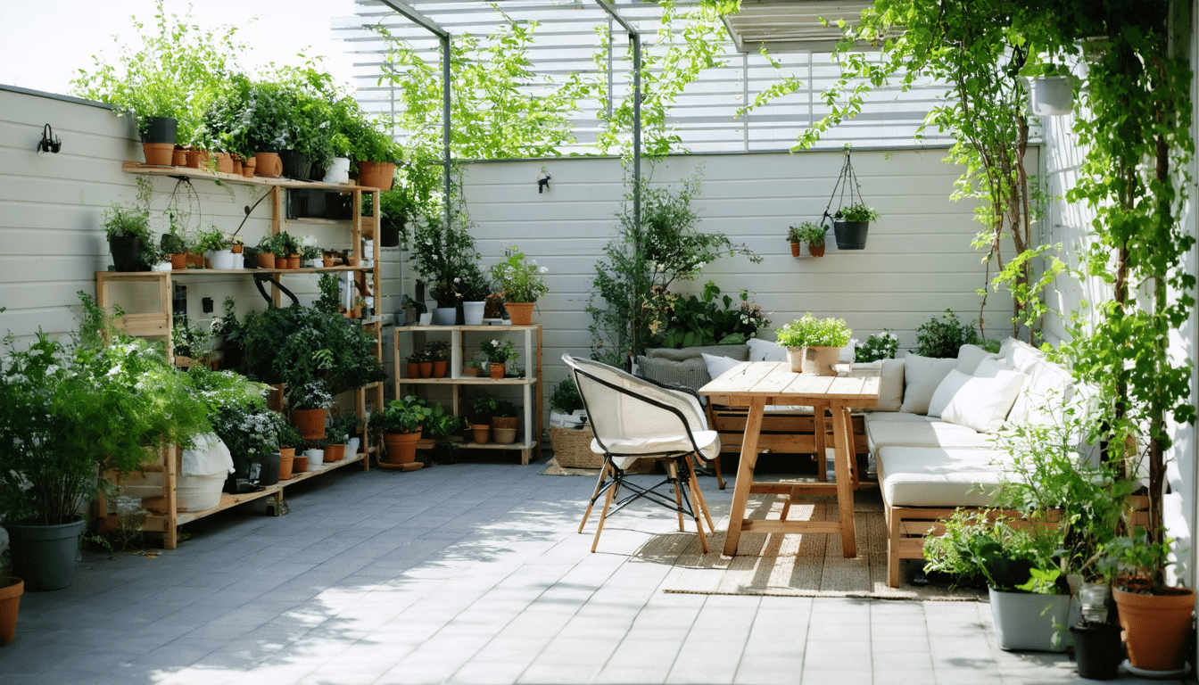 découvrez comment transformer et agrandir astucieusement une petite terrasse grâce à nos astuces et idées ikea hack, pour un espace extérieur optimisé et convivial.