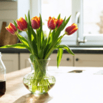 d&eacute;couvrez une m&eacute;thode simple et efficace pour garder vos tulipes fra&icirc;ches plus longtemps et embellir votre int&eacute;rieur durablement.