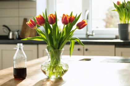 découvrez une méthode simple et efficace pour garder vos tulipes fraîches plus longtemps et embellir votre intérieur durablement.