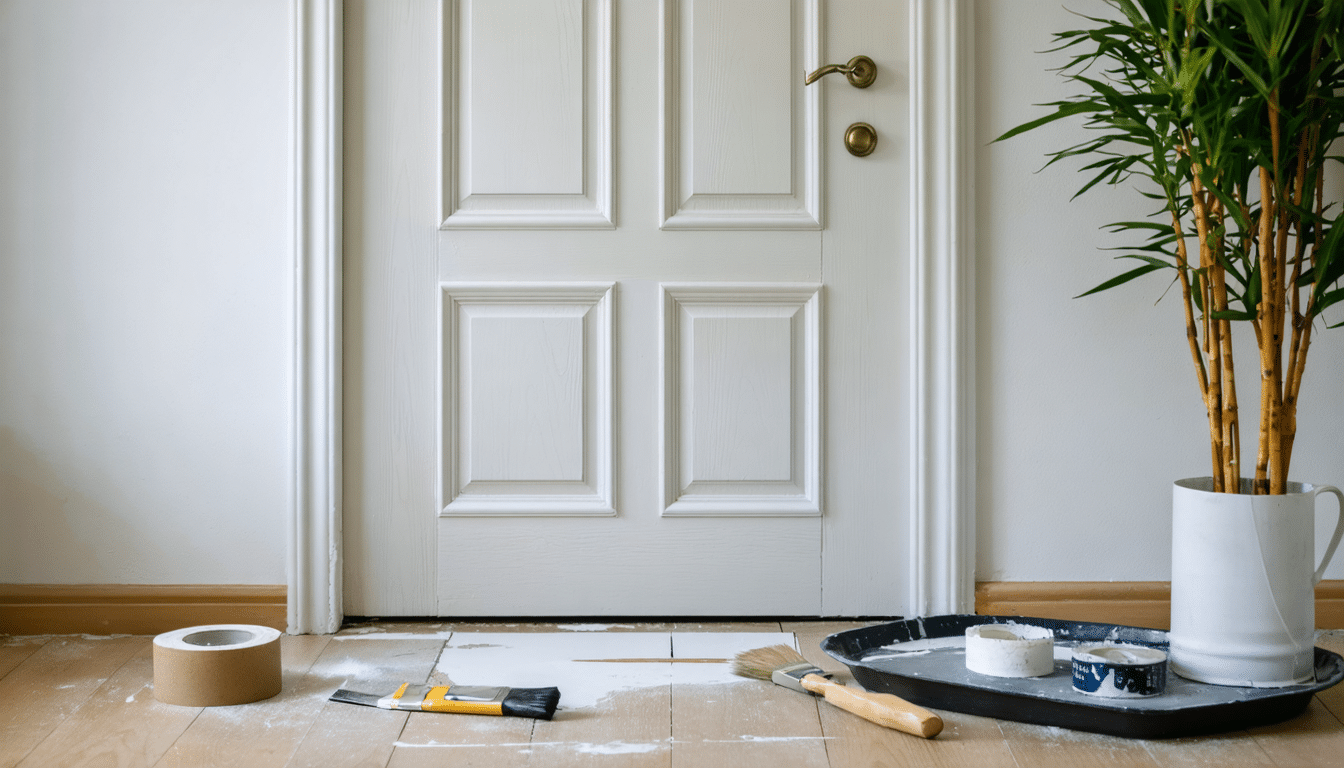 d&eacute;couvrez comment peindre une porte int&eacute;rieure avec succ&egrave;s : les &eacute;tapes essentielles de pr&eacute;paration et les conseils pour choisir la finition adapt&eacute;e &agrave; votre d&eacute;coration.
