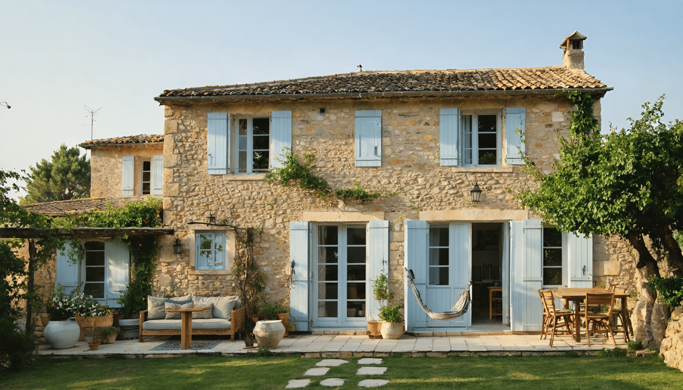 découvrez une maison de famille dans le sud de la france qui réinvente avec élégance le style traditionnel des bastides, alliant charme authentique et modernité.