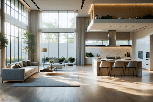 découvrez un appartement fluide et lumineux où vivre sans barrières rime avec confort, espace et lumière naturelle abondante pour un quotidien harmonieux.