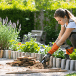 d&eacute;couvrez des astuces diy simples et efficaces pour cr&eacute;er de magnifiques bordures de jardin qui embelliront votre ext&eacute;rieur avec style et cr&eacute;ativit&eacute;.