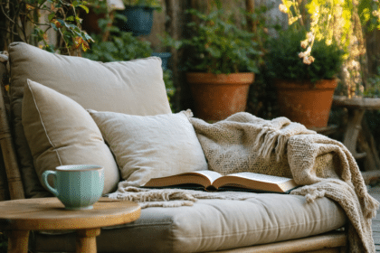 découvrez les indispensables pour aménager un coin lecture extérieur ultra confortable et chaleureux, alliant style et bien-être pour des moments de détente inoubliables en plein air.