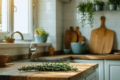 découvrez comment le romarin agit comme un bouclier naturel pour purifier l'air et préserver la fraîcheur de votre maison au quotidien.