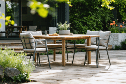 découvrez notre sélection de mobilier de jardin tendance à petits prix pour allier style et économie et créer un espace extérieur chaleureux et moderne.