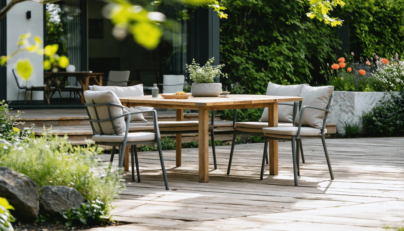 découvrez notre sélection de mobilier de jardin tendance à petits prix pour allier style et économie et créer un espace extérieur chaleureux et moderne.