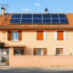 d&eacute;couvrez une maison solaire aux couleurs vibrantes, alliant modernit&eacute; et charme du style n&eacute;o-proven&ccedil;al pour un habitat lumineux et respectueux de l'environnement.