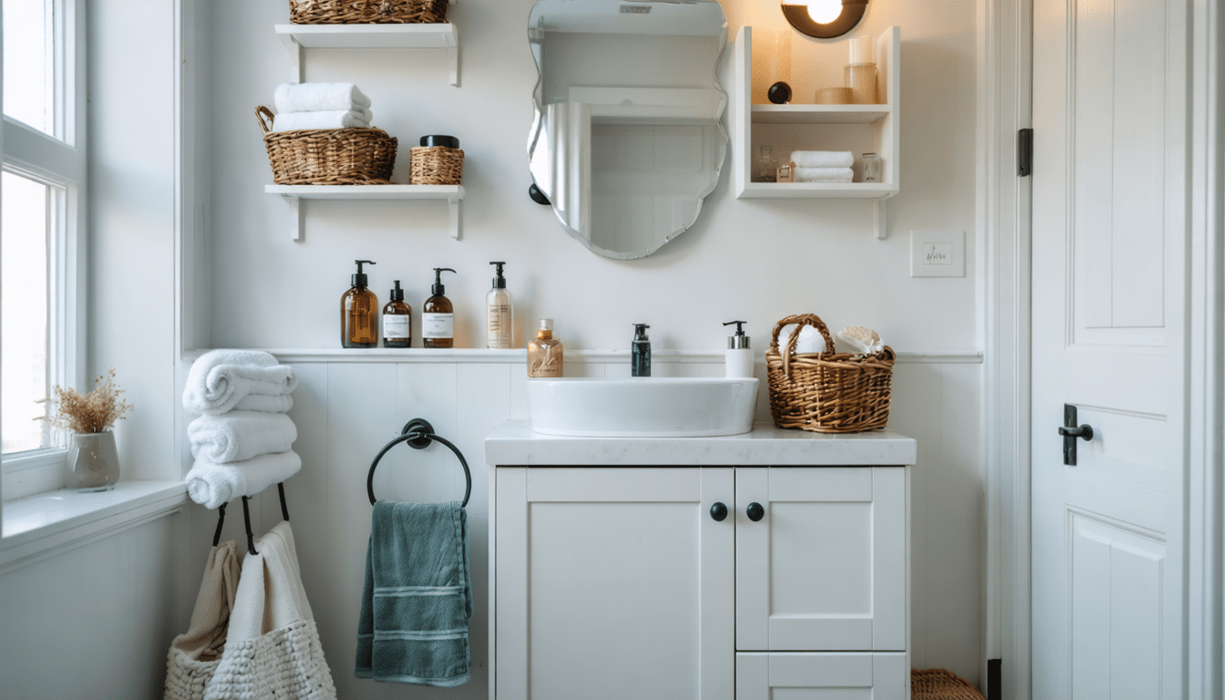 découvrez des astuces diy ingénieuses pour maximiser l'espace dans votre petite salle de bains et allier praticité et style facilement.