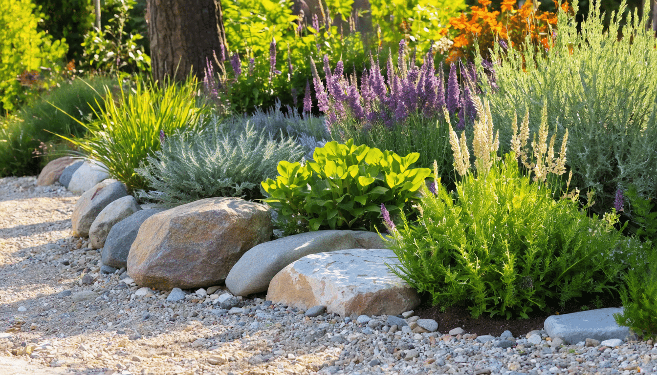d&eacute;couvrez les plantes incontournables pour sublimer votre rocaille en plein soleil et cr&eacute;er un espace lumineux et color&eacute; toute l'ann&eacute;e.