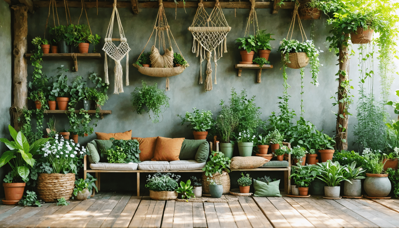 découvrez des projets diy faciles et créatifs pour transformer votre jardin en un espace naturel et harmonieux grâce aux fibres naturelles.