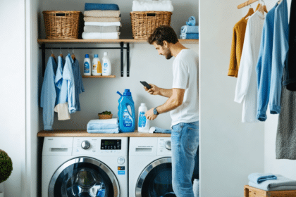 découvrez une astuce diy ingénieuse pour optimiser l’espace dans une petite buanderie et rendre votre pièce plus fonctionnelle et organisée.
