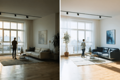 découvrez la transformation spectaculaire d'un espace de 125 mètres carrés avec notre avant et après inspirant, mêlant design et fonctionnalité pour un intérieur exceptionnel.