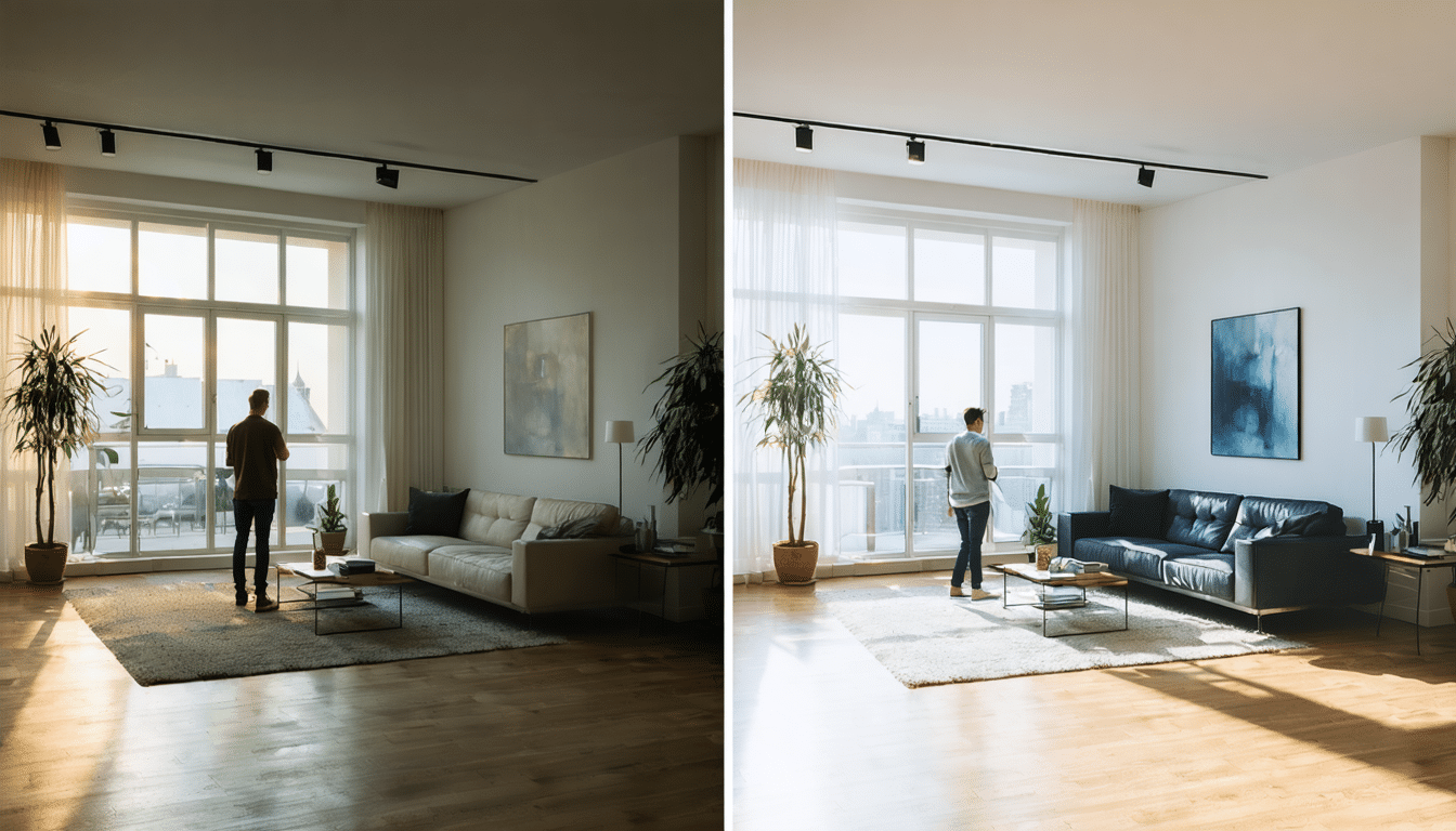 découvrez la transformation spectaculaire d'un espace de 125 mètres carrés avec notre avant et après inspirant, mêlant design et fonctionnalité pour un intérieur exceptionnel.