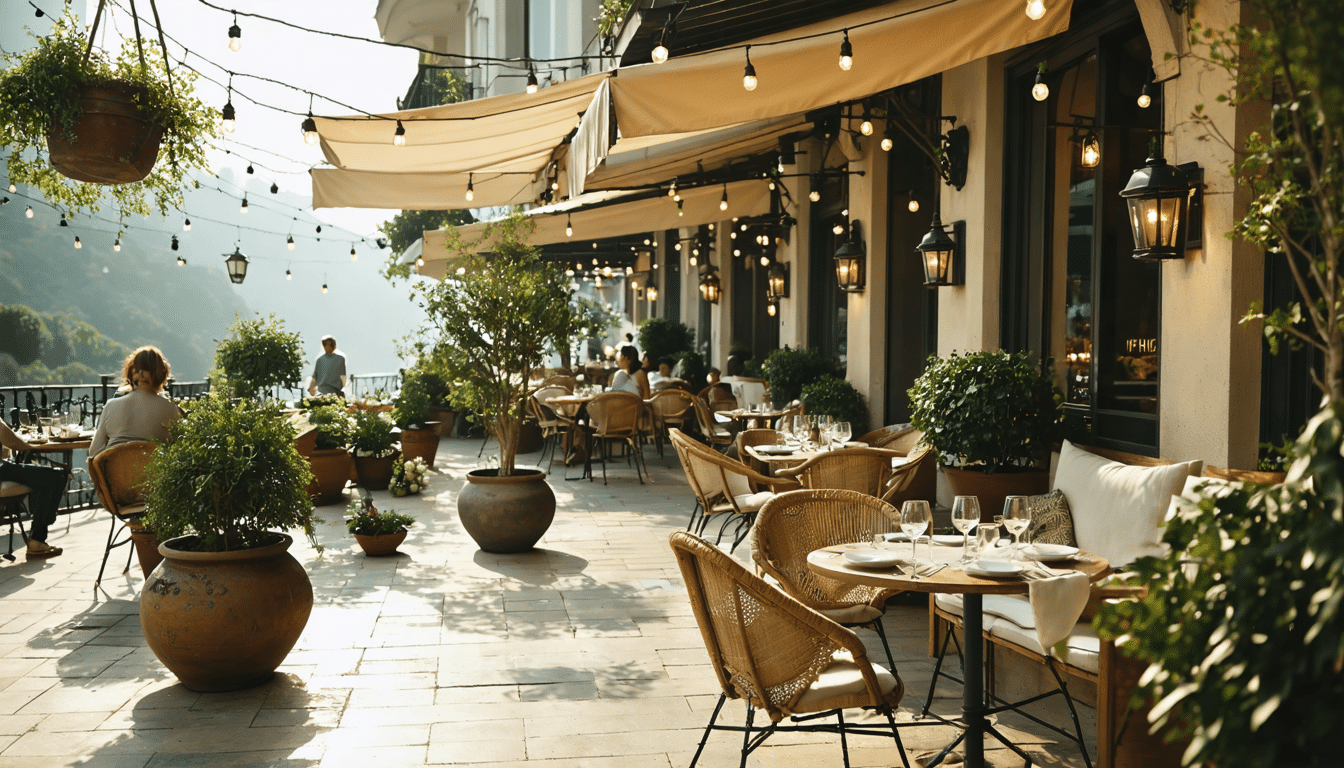 découvrez comment sublimer votre espace extérieur en vous inspirant du style élégant et raffiné des terrasses d'hôtels et de restaurants. idées déco et conseils pour une ambiance chic et conviviale.