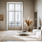 explorez l'appartement minimaliste et raffin&eacute; con&ccedil;u par l'architecte constance laurand &agrave; lyon, m&ecirc;lant &eacute;l&eacute;gance et simplicit&eacute; pour un espace de vie unique.