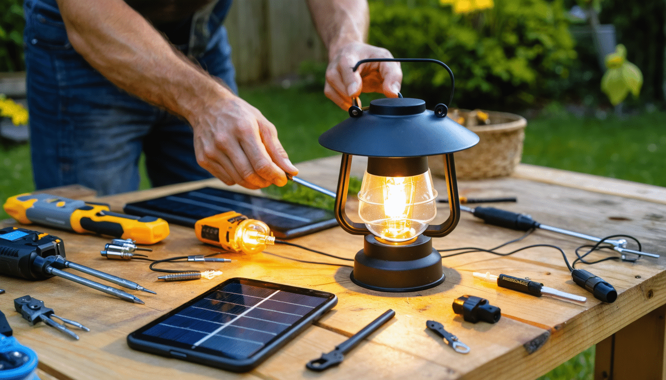 découvrez notre guide pratique pour fabriquer votre lampe solaire et illuminer votre jardin de manière écologique et économique.