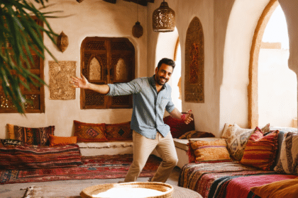 découvrez une maison de décorateur au maroc, où chaque détail révèle une joie contagieuse et un style unique, alliant élégance et chaleur pour un intérieur éclatant.