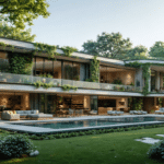 d&eacute;couvrez dans l&rsquo;oise une demeure de 330 m&sup2; qui marie design bioclimatique et harmonie avec la nature, int&eacute;grant ces &eacute;l&eacute;ments au c&oelig;ur de son architecture moderne.