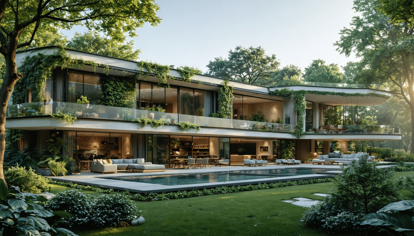 d&eacute;couvrez dans l&rsquo;oise une demeure de 330 m&sup2; qui marie design bioclimatique et harmonie avec la nature, int&eacute;grant ces &eacute;l&eacute;ments au c&oelig;ur de son architecture moderne.