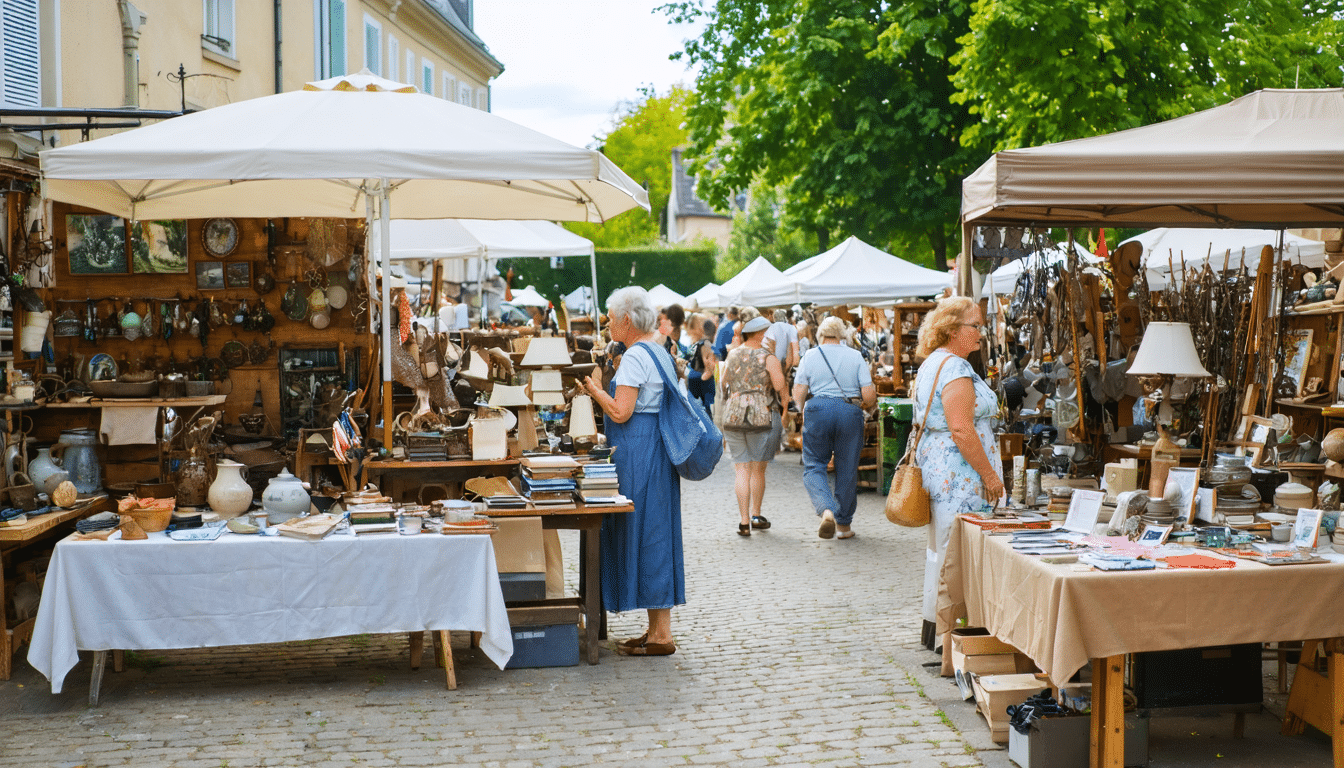 découvrez les meilleures brocantes et vide-greniers à ne pas manquer le week-end du 15 août 2026 pour chiner des trésors uniques et profiter d'une ambiance conviviale.