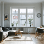 d&eacute;couvrez cet appartement cosy de 58m&sup2; &agrave; oslo, alliant lignes &eacute;pur&eacute;es et une audacieuse transformation de l'ancien pour un espace moderne et chaleureux.