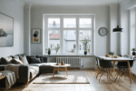 À Oslo, un appartement cosy de 58m² aux lignes épurées réussit l’audacieuse métamorphose de l’ancien