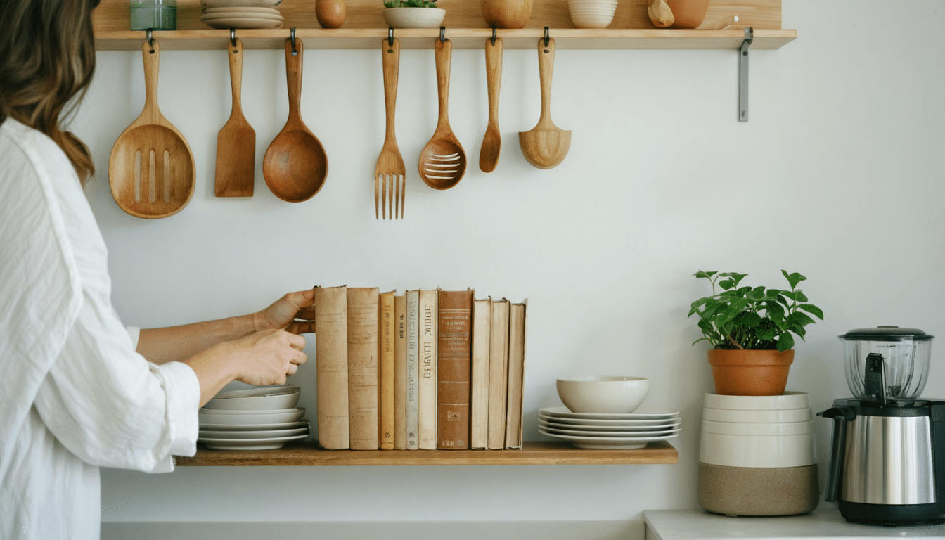 d&eacute;couvrez comment transformer un ustensile de cuisine ikea en une &eacute;tag&egrave;re &agrave; livres ing&eacute;nieuse et pratique gr&acirc;ce &agrave; cette astuce cr&eacute;ative et facile &agrave; r&eacute;aliser.