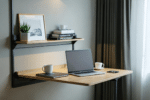 DIY : Créez facilement un bureau mural rabattable pour optimiser votre espace