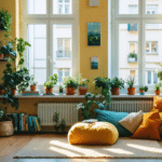 découvrez la transformation spectaculaire d'un appartement de 47 m² en un cocon coloré et audacieux, alliant design moderne et ambiance chaleureuse pour un espace unique et inspirant.