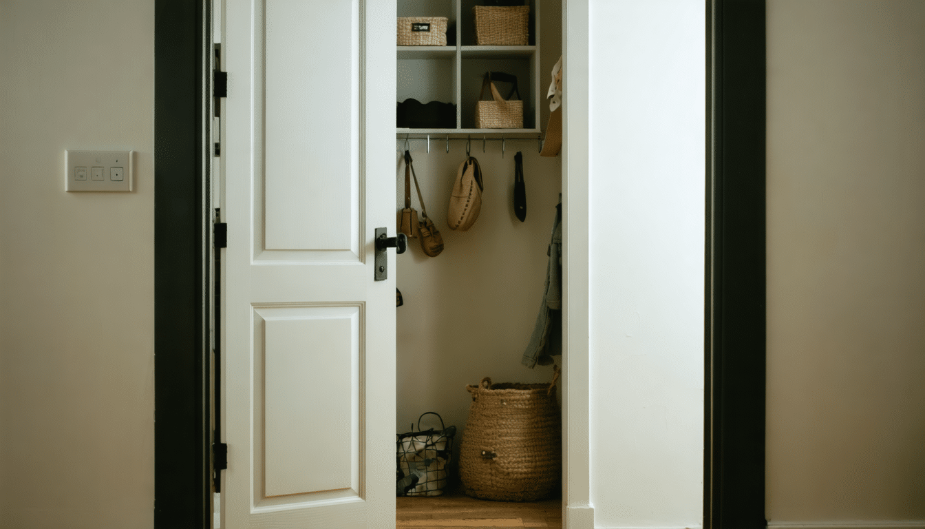 découvrez des astuces ingénieuses pour optimiser l’espace derrière une porte et créer un coin pratique, fonctionnel et organisé dans votre intérieur.
