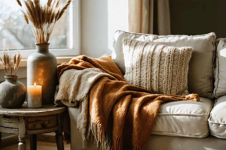 d&eacute;couvrez des astuces simples et efficaces pour transformer votre d&eacute;coration en un cocon chaleureux et accueillant cet automne. cr&eacute;ez une ambiance cosy et cosy gr&acirc;ce &agrave; nos conseils d&eacute;co.