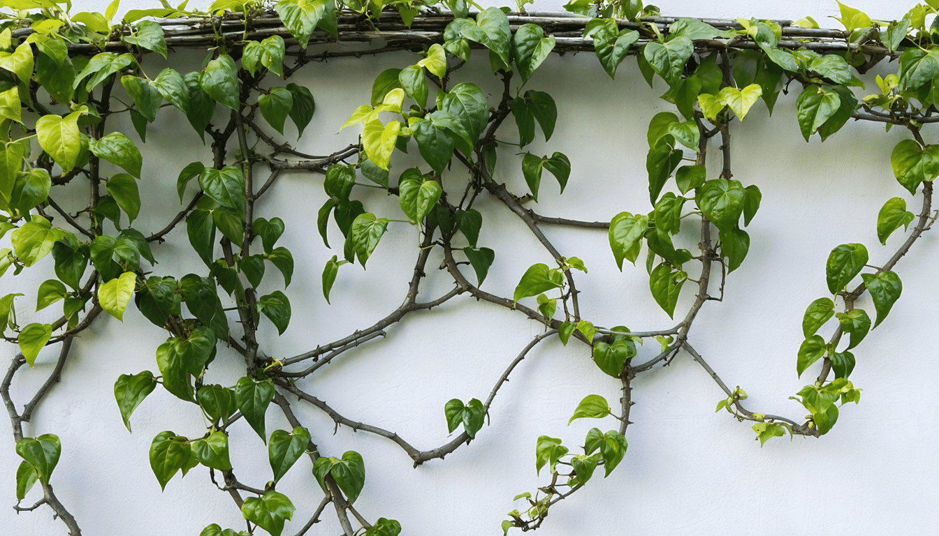 d&eacute;couvrez la liane de mad&egrave;re, une plante grimpante comestible, facile &agrave; cultiver et g&eacute;n&eacute;reuse, qui pousse presque toute seule au jardin.