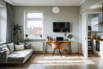 découvrez la métamorphose de ce 76 m² familial : une chambre supplémentaire, une cuisine conviviale et un coin bureau bien pensé.