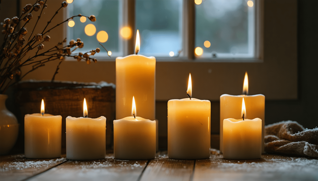 r&eacute;chauffez vos soir&eacute;es d&rsquo;automne et d&rsquo;hiver avec des bougies parfum&eacute;es aux senteurs enveloppantes, id&eacute;ales pour cr&eacute;er une ambiance cosy.