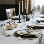 d&eacute;couvrez des id&eacute;es astucieuses pour dresser une table d&rsquo;halloween aussi effrayante que festive : d&eacute;coration, ambiance et d&eacute;tails ensorcelants.